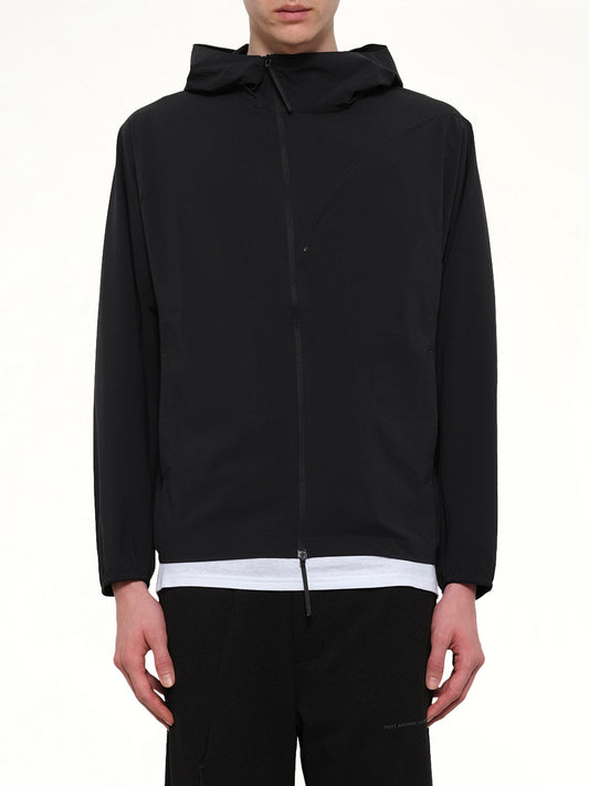 Image of Coats & Jackets. Product name - Runner Jacket (Archive) in Black colour by brand - POST ARCHIVE FACTION