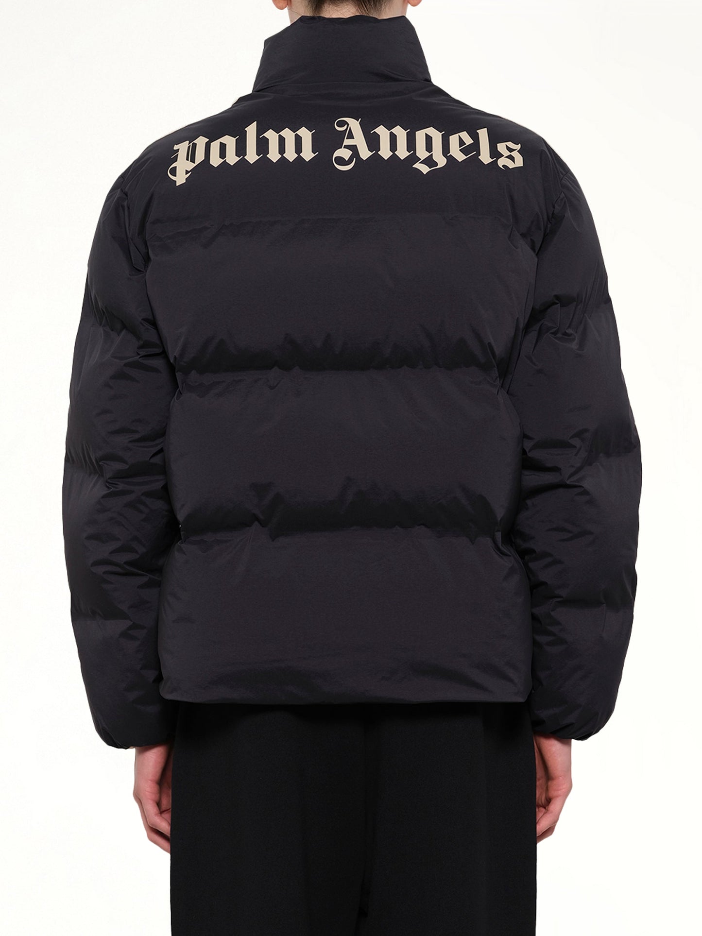 PALM ANGELS Classic Logo Track Down Jacket (Black)