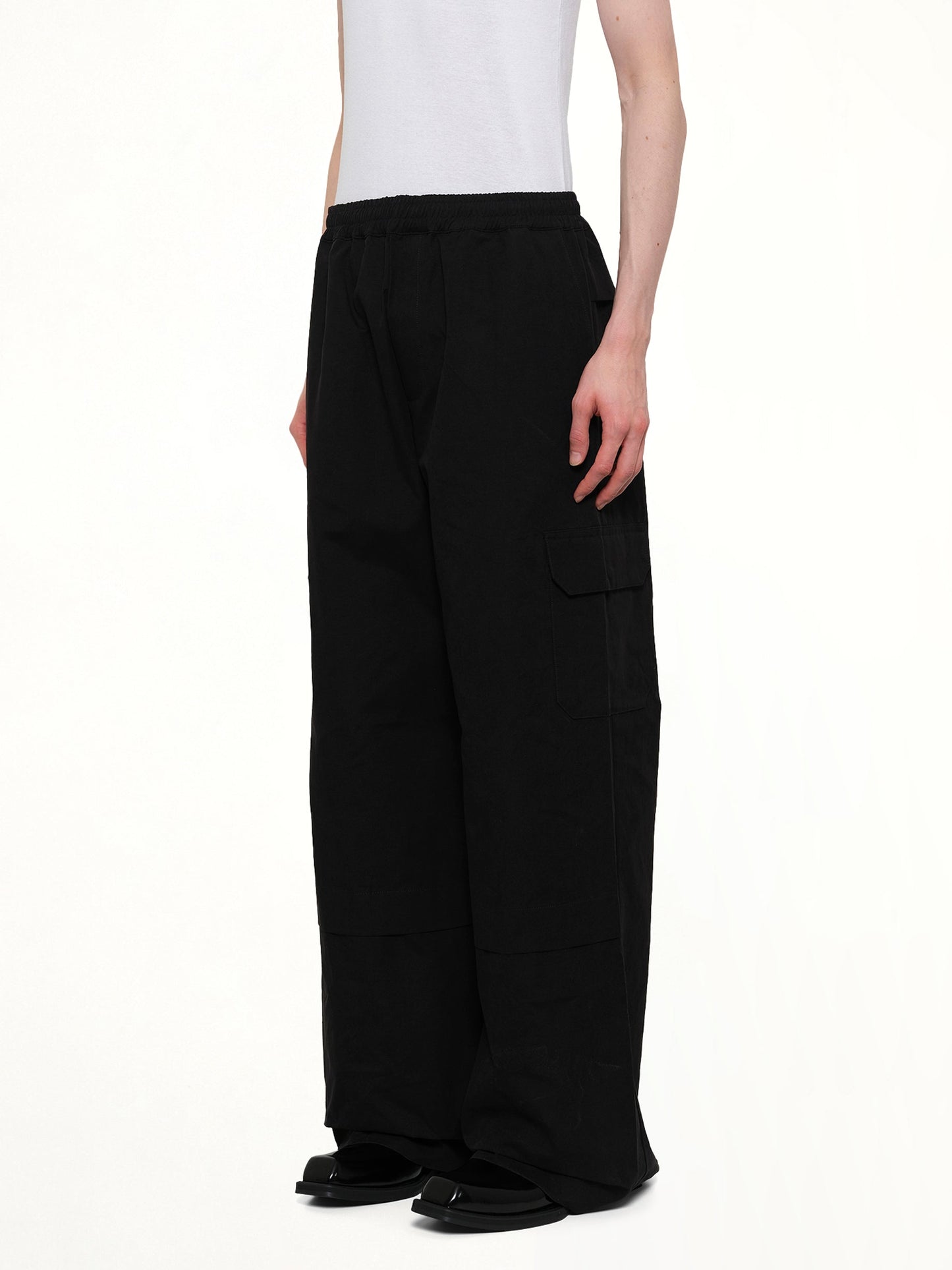 EGONLAB Sculpted Track Trouser (Black)