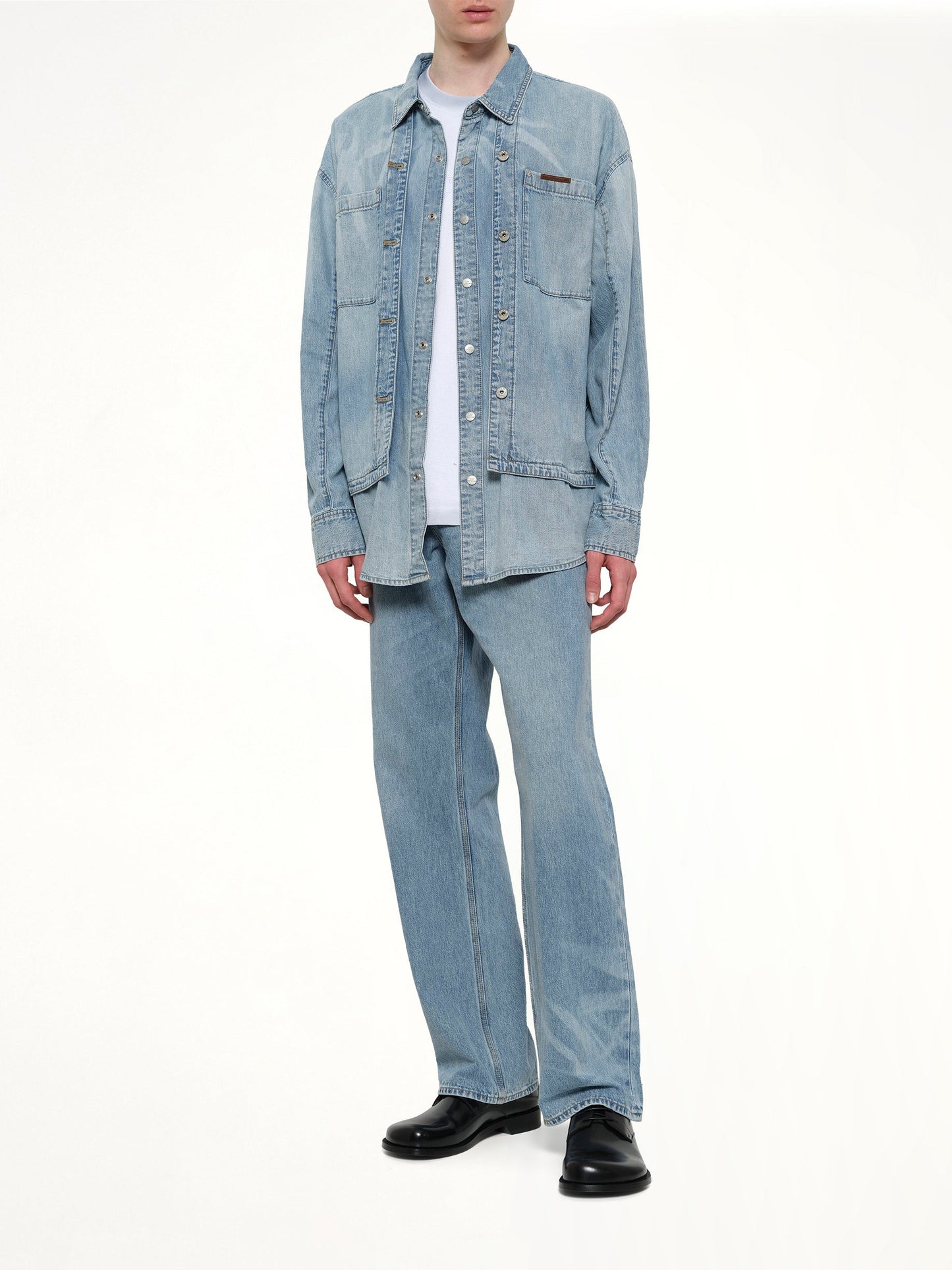 FENG CHEN WANG FCW x Lee Denim Shirt (Blue)