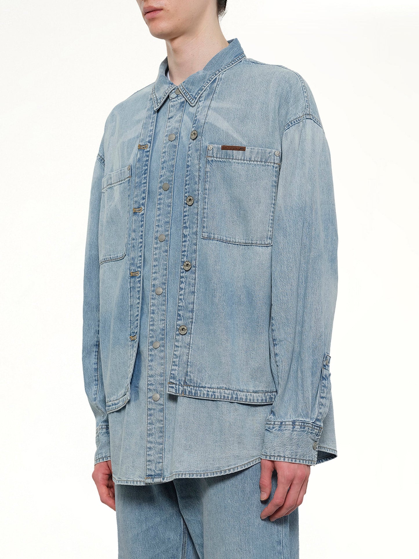 FENG CHEN WANG FCW x Lee Denim Shirt (Blue)