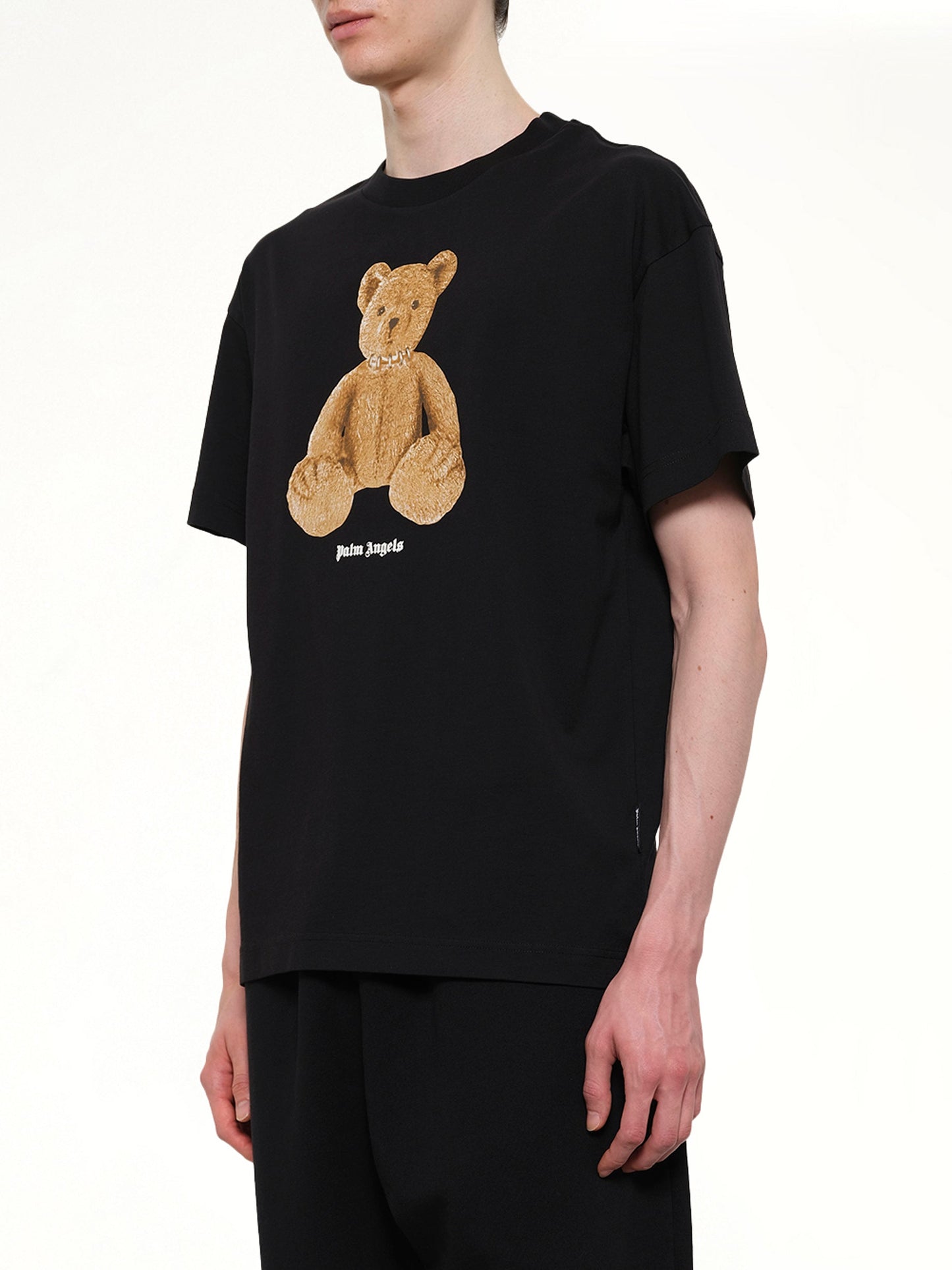 PALM ANGELS Bear Regular T-Shirt (Black)