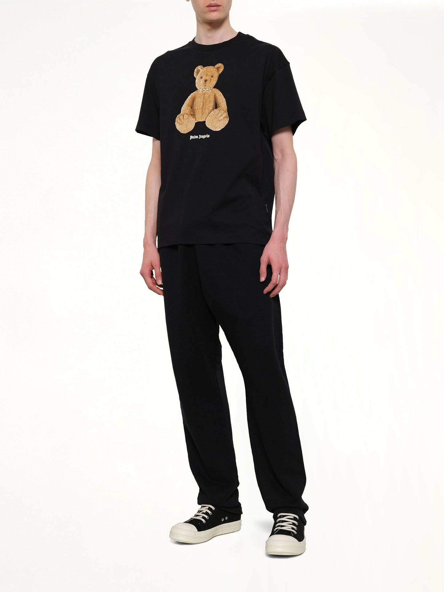 PALM ANGELS Bear Regular T-Shirt (Black)