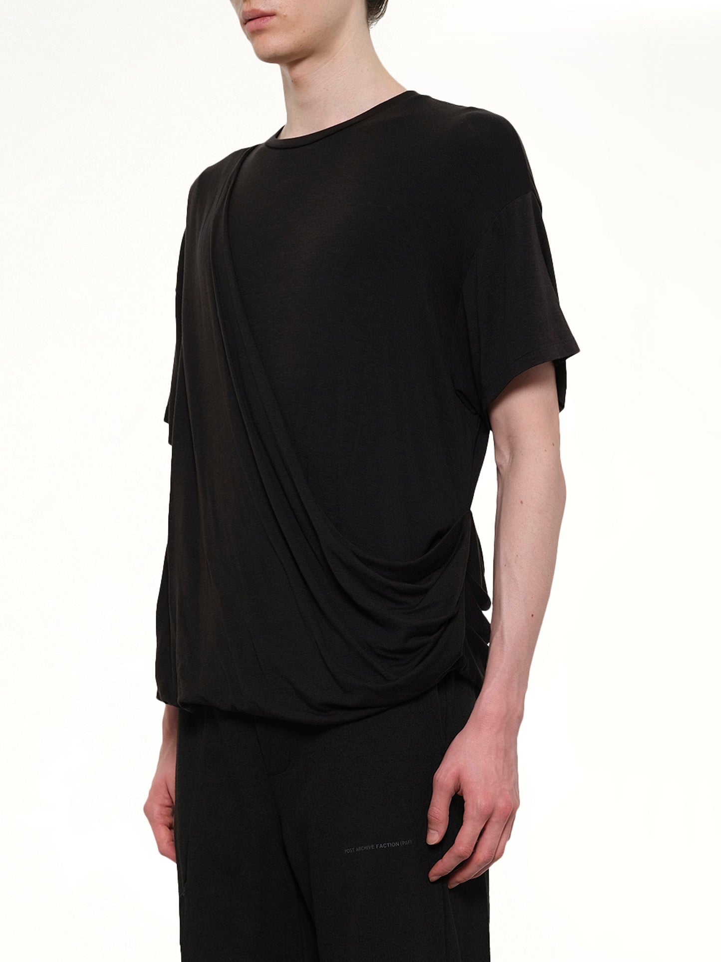 POST ARCHIVE FACTION Drifter Tee (2026) (Black)
