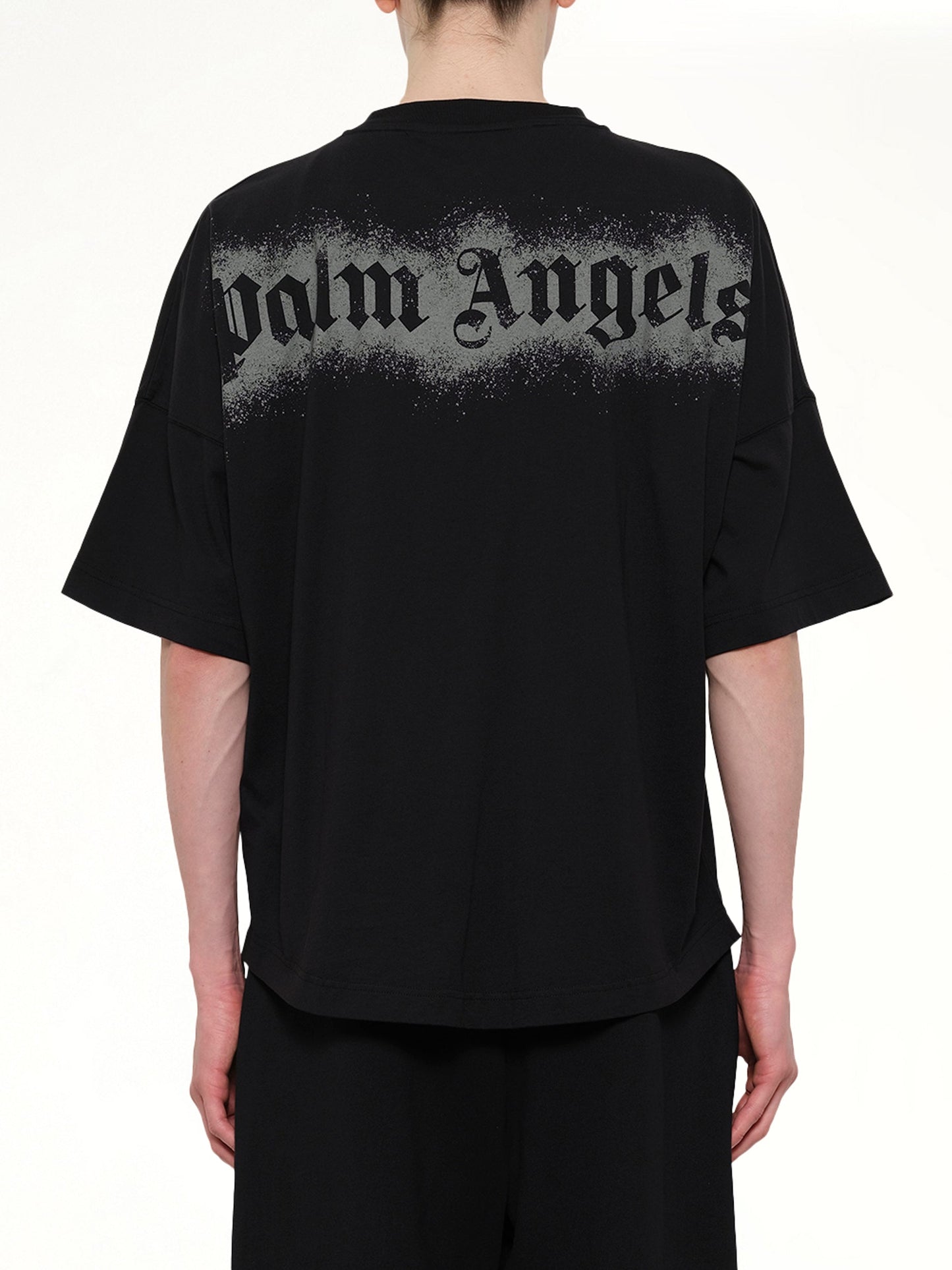PALM ANGELS Spray Bear Over T-Shirt (Black)
