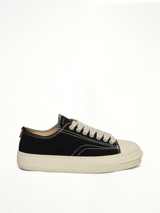 Image of Sneakers. Product name - Rep-Cap Sneaker in Black colour by brand - REPRESENT