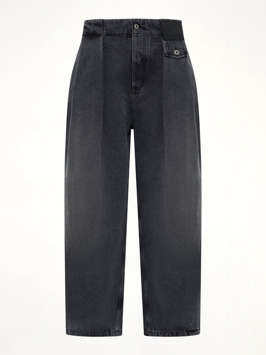 LOEWE Belted Jeans AF (Black)