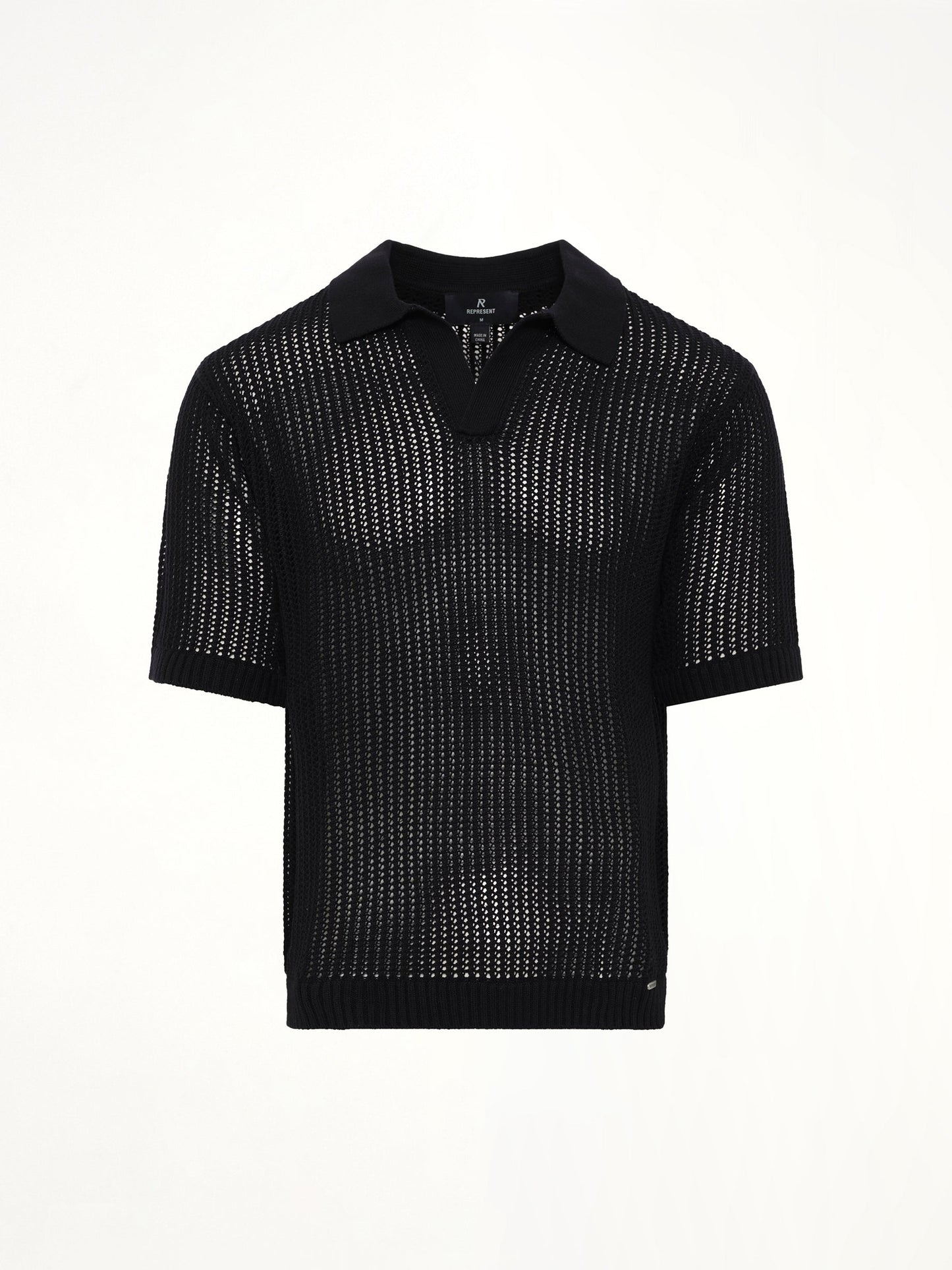 REPRESENT Beverly Knit Polo (Black)