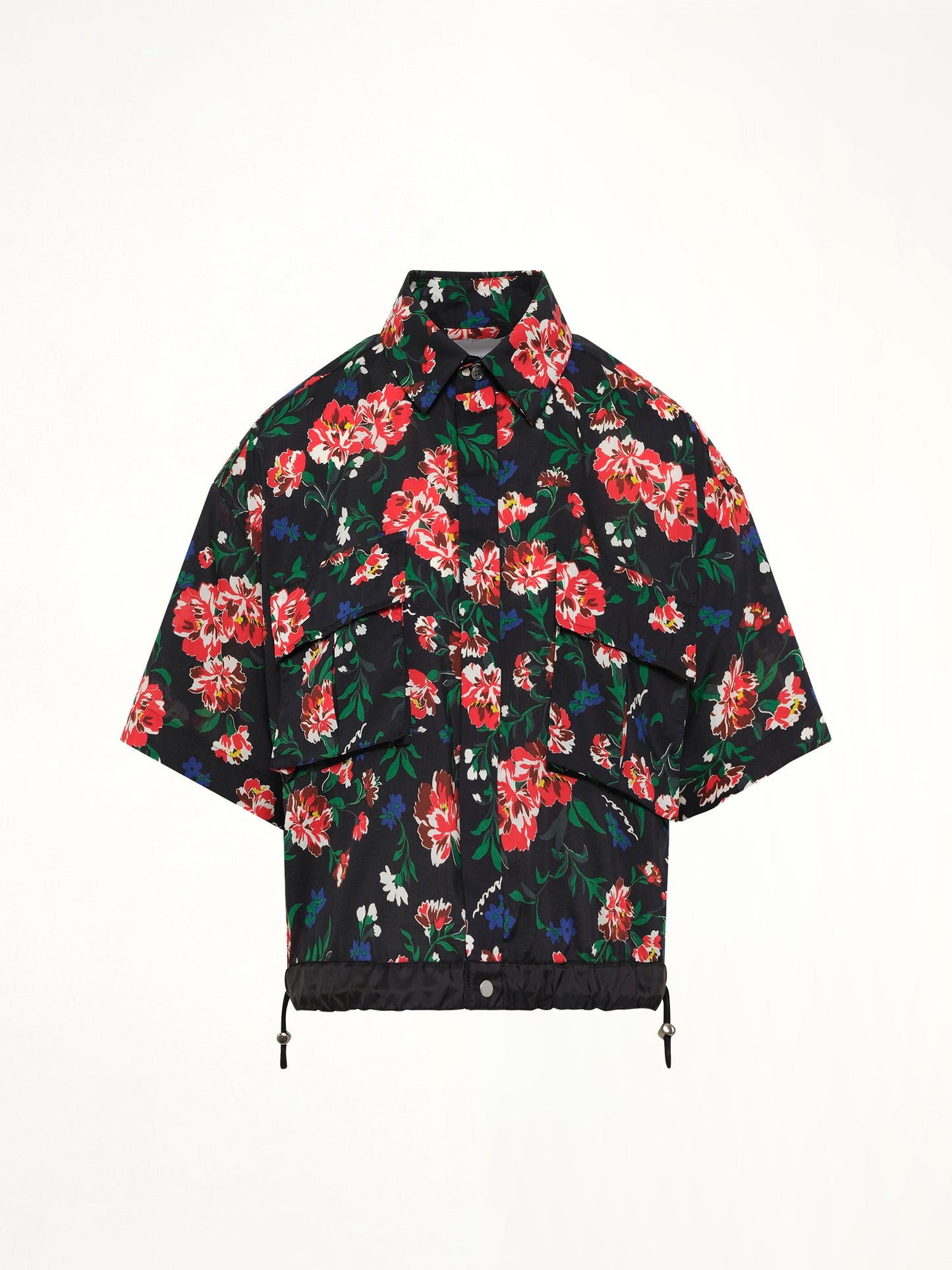 SACAI Floral Shirt (Black)