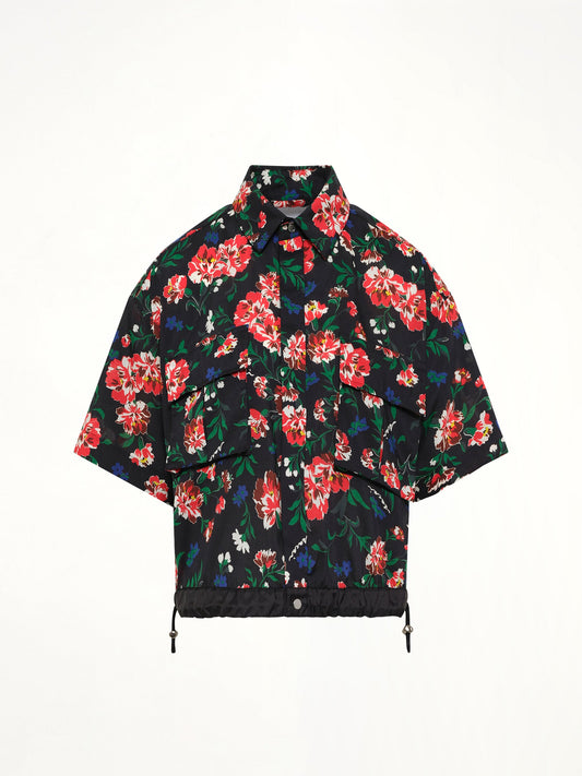 SACAI Floral Shirt (Black)