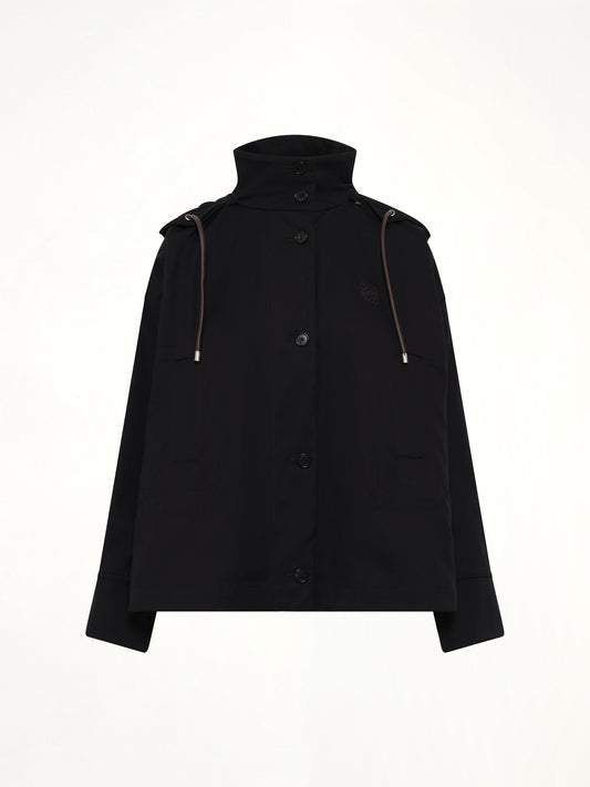 LOEWE Hooded Jacket (Black)
