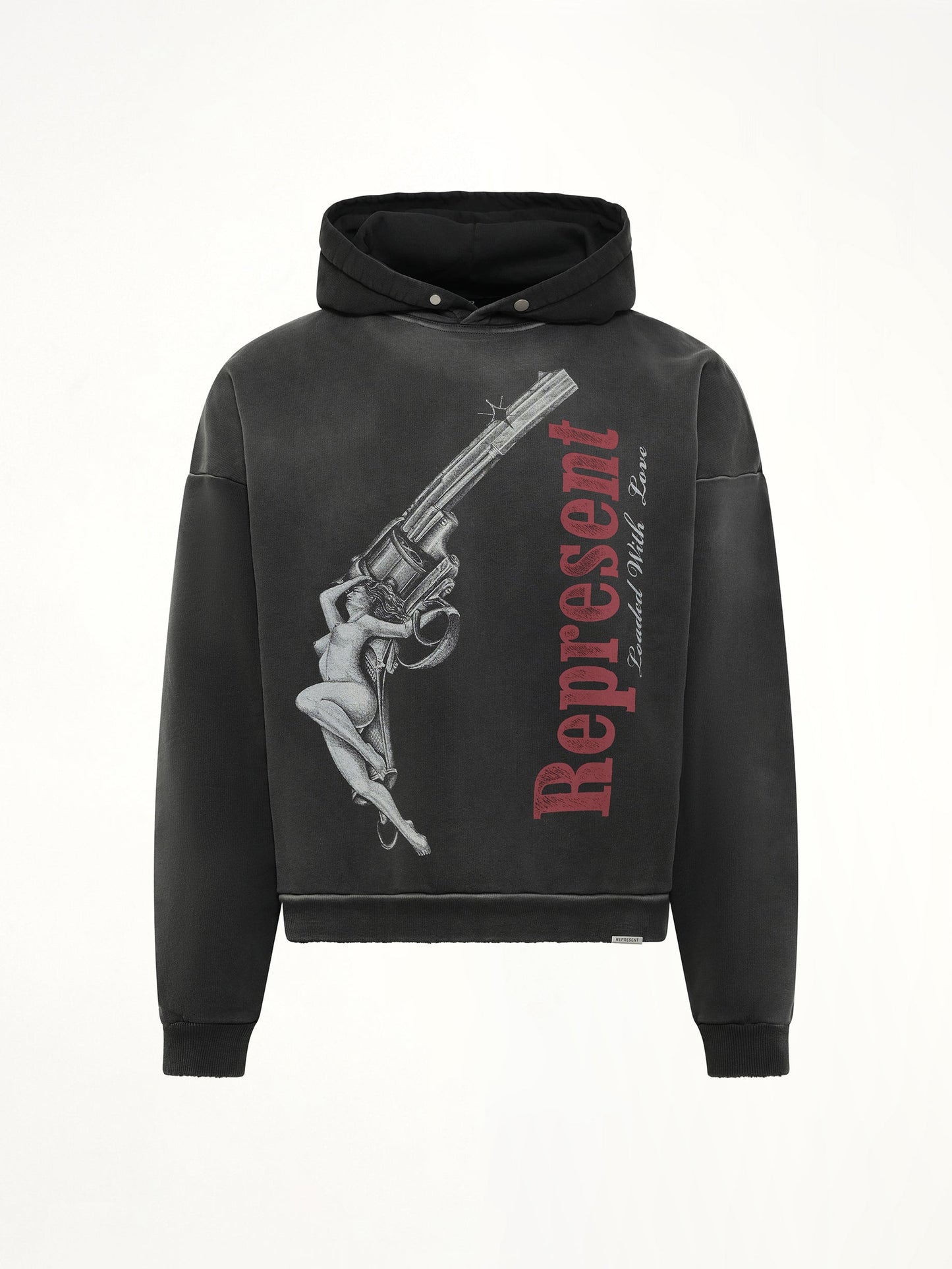REPRESENT Loaded With Love Hoodie (Black)