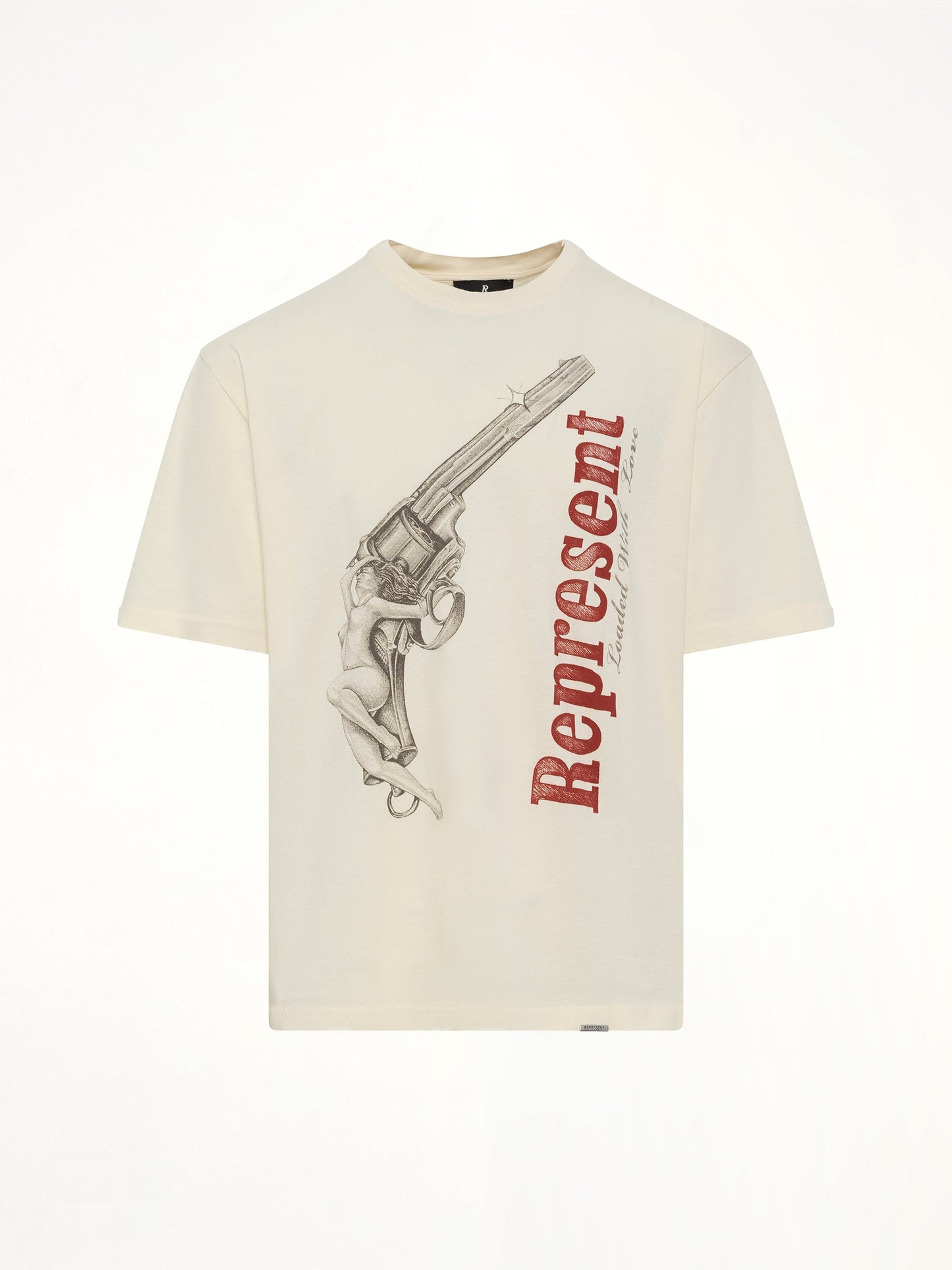REPRESENT Loaded With Love T-Shirt (Cream)