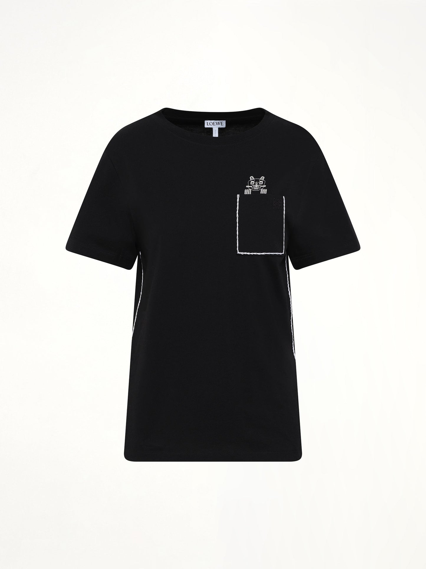 LOEWE Louis Wain Regular Fit T-Shirt (Black)
