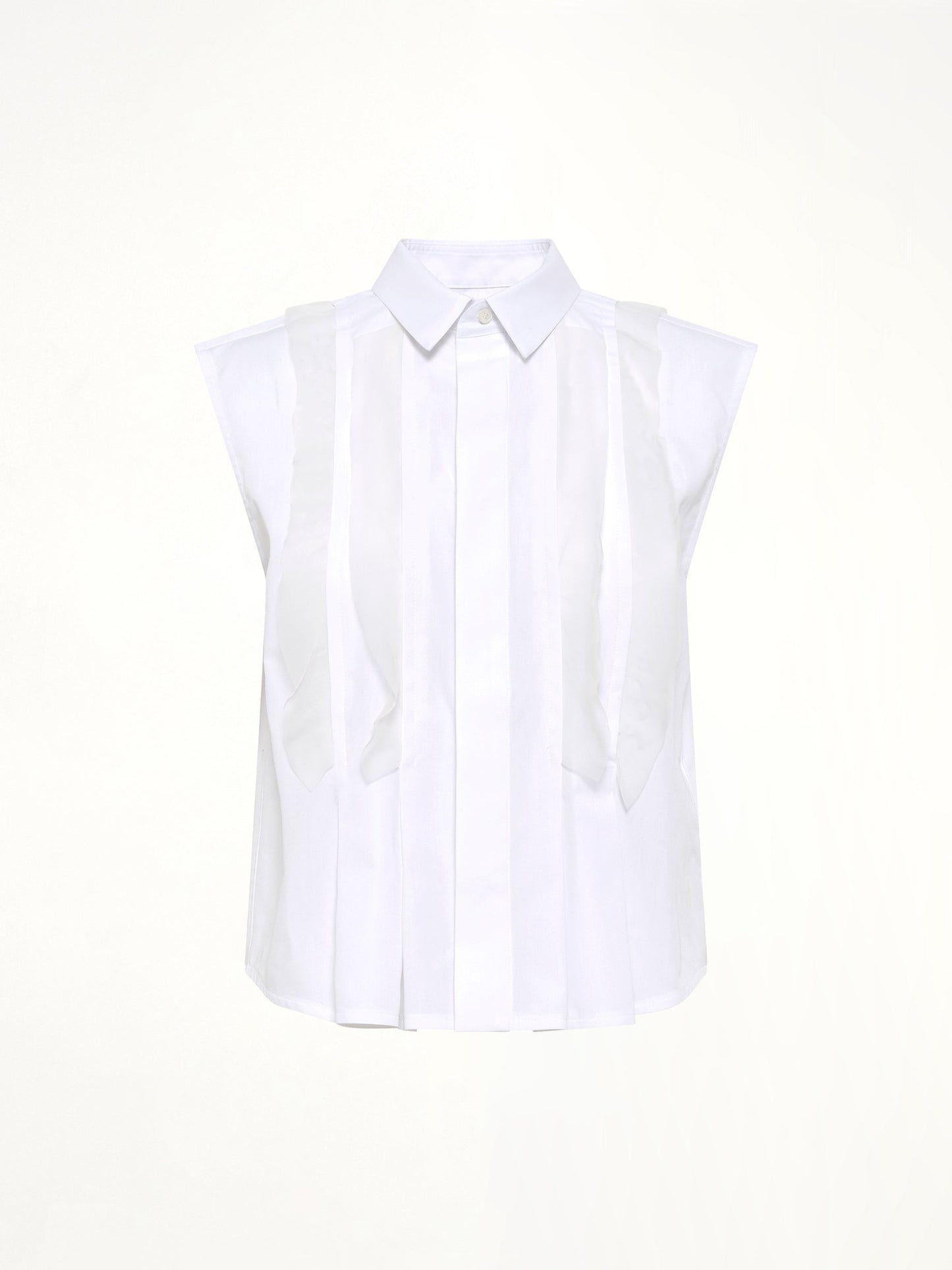 SACAI SS Poplin Shirt (White)
