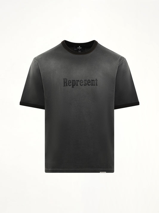 Represent Ringer T-Shirt (Black)