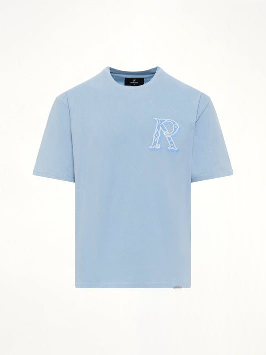 REPRESENT Western Initial T-Shirt (Blue)