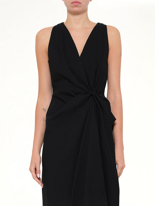 Image of Dresses. Product name - Lanvin Dress in Black colour by brand - LANVIN