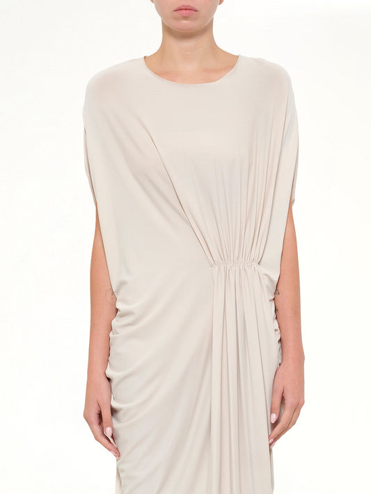 Image of Dresses. Product name - Lanvin Jersey Dress in White colour by brand - LANVIN