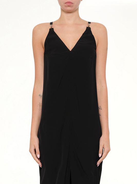 Image of Dresses. Product name - Lanvin Long Dress in Black colour by brand - LANVIN