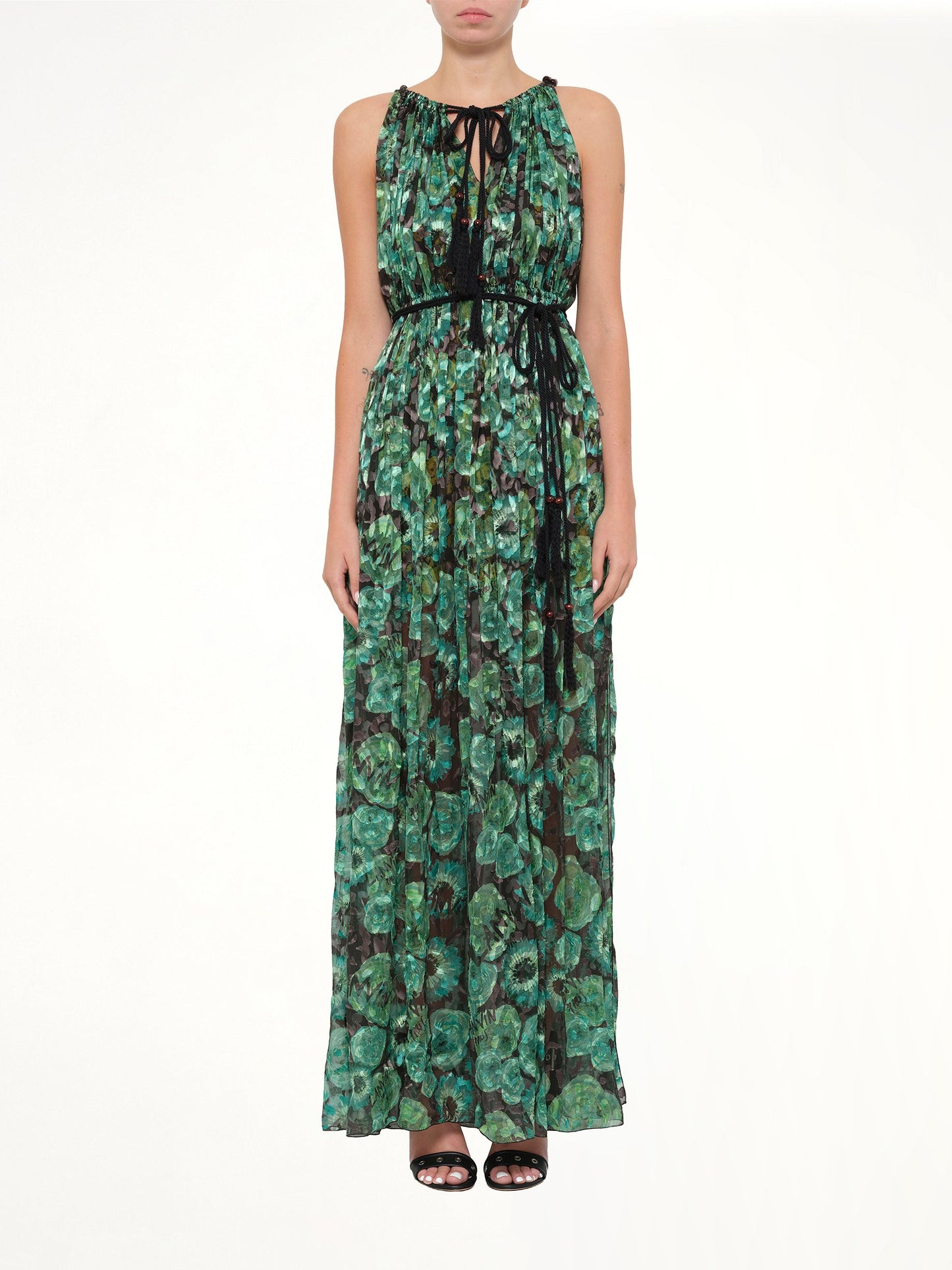 LANVIN Long Dress (Emerald)