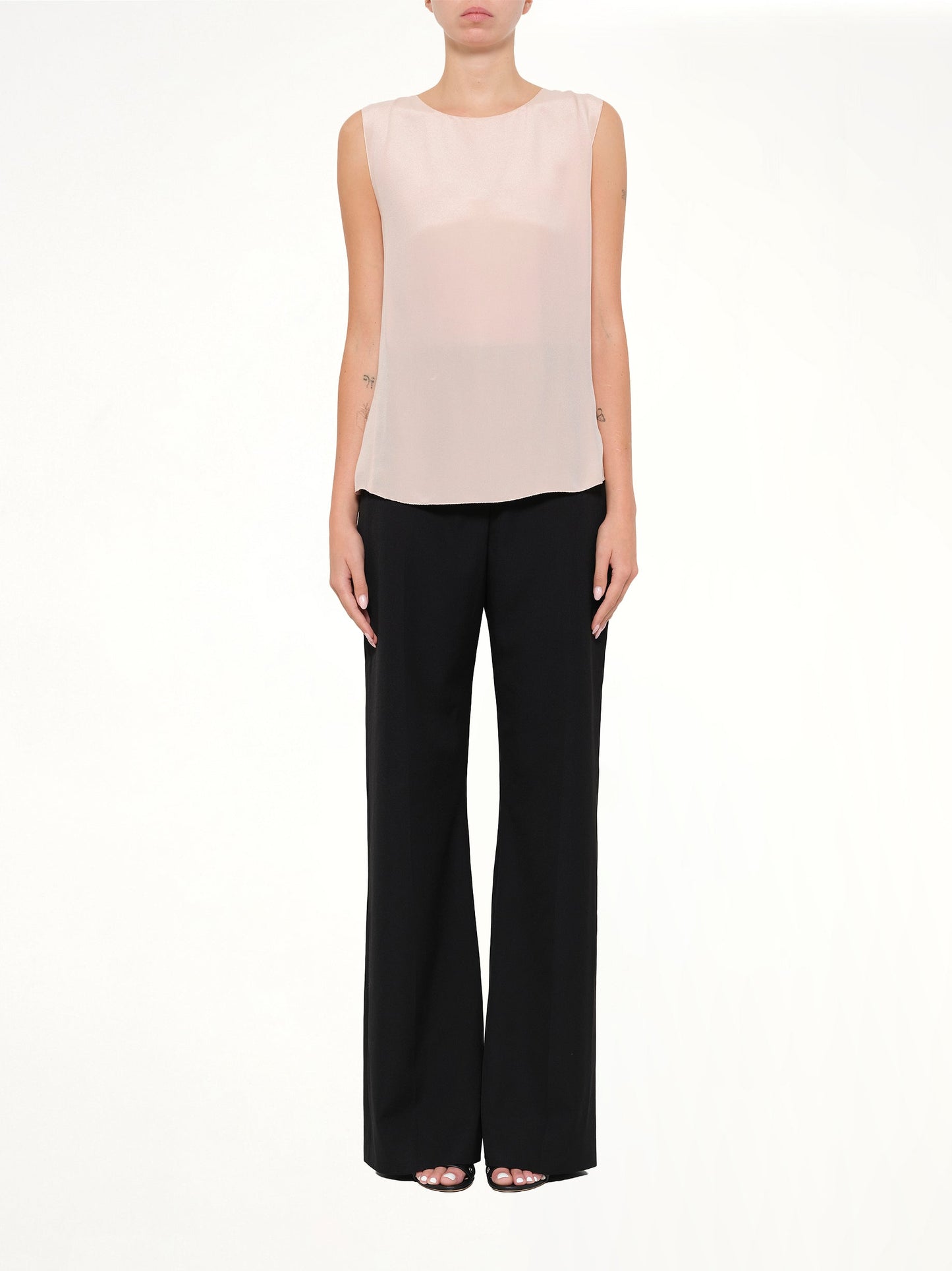 LANVIN Silk Top (Blush)