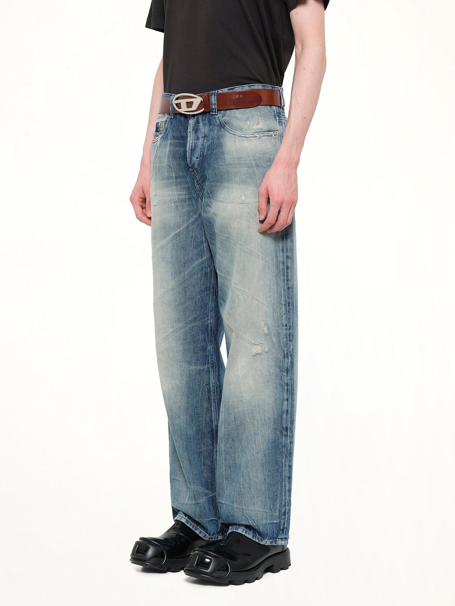 DIESEL 2001 D-MACRO Jeans (Blue)