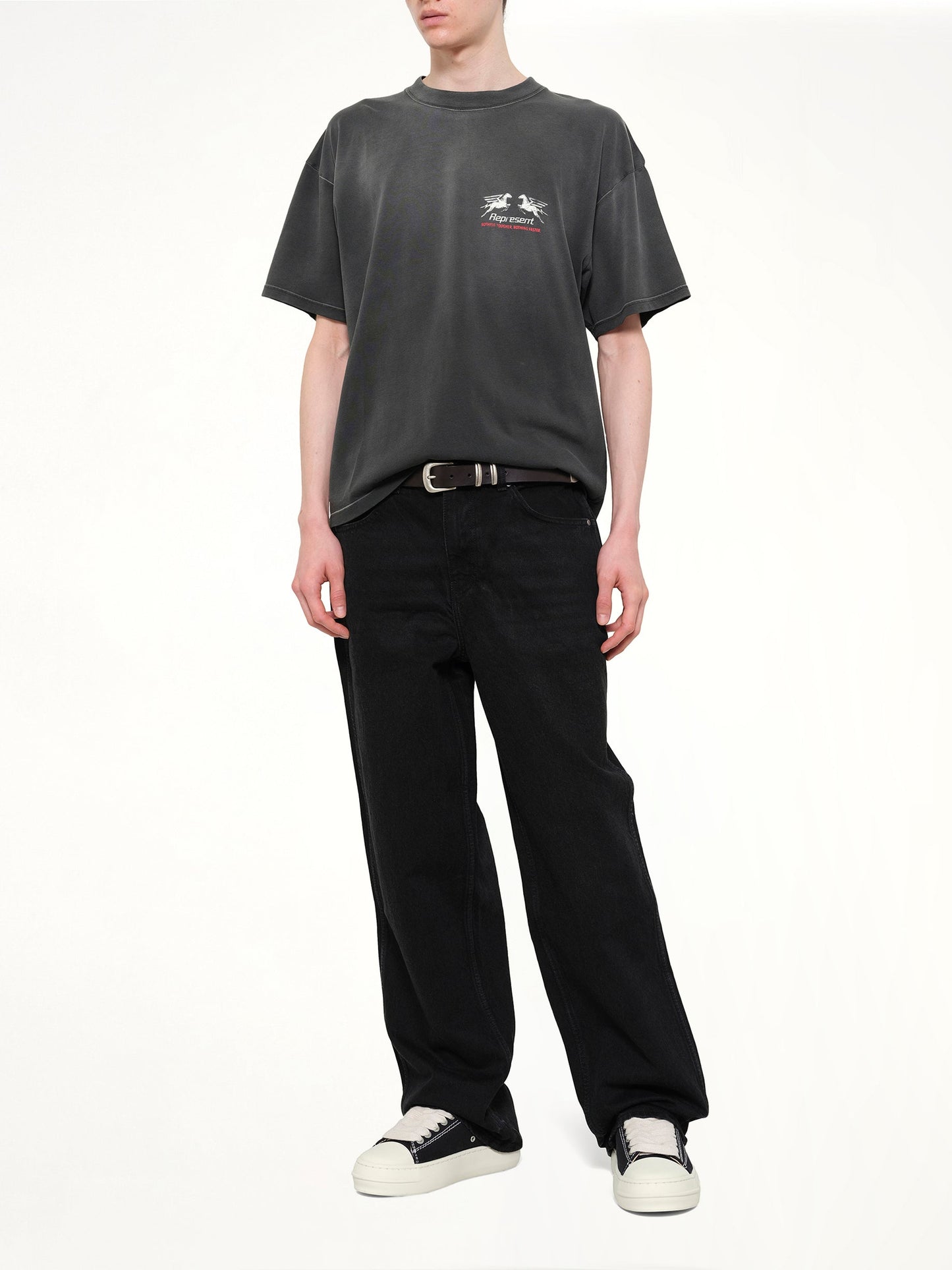 REPRESENT 24 Hour Service T-Shirt (Black)