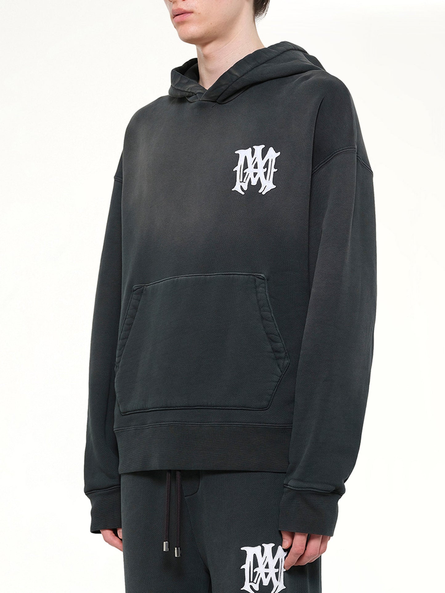Amiri Hollywood Oversized Hoodie (Black)