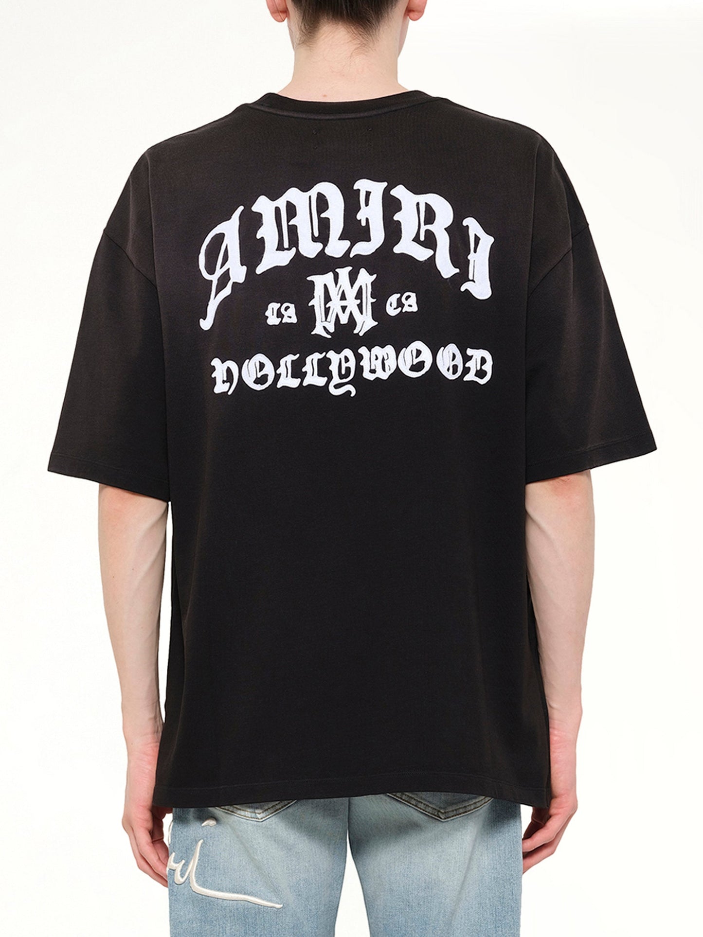 Amiri Hollywood Oversized T-Shirt (Black)