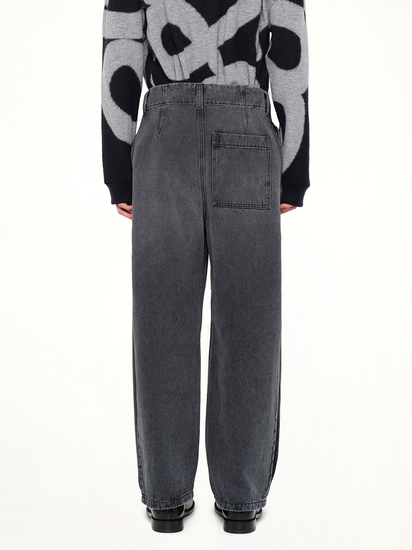 LOEWE Belted Jeans AF (Black)