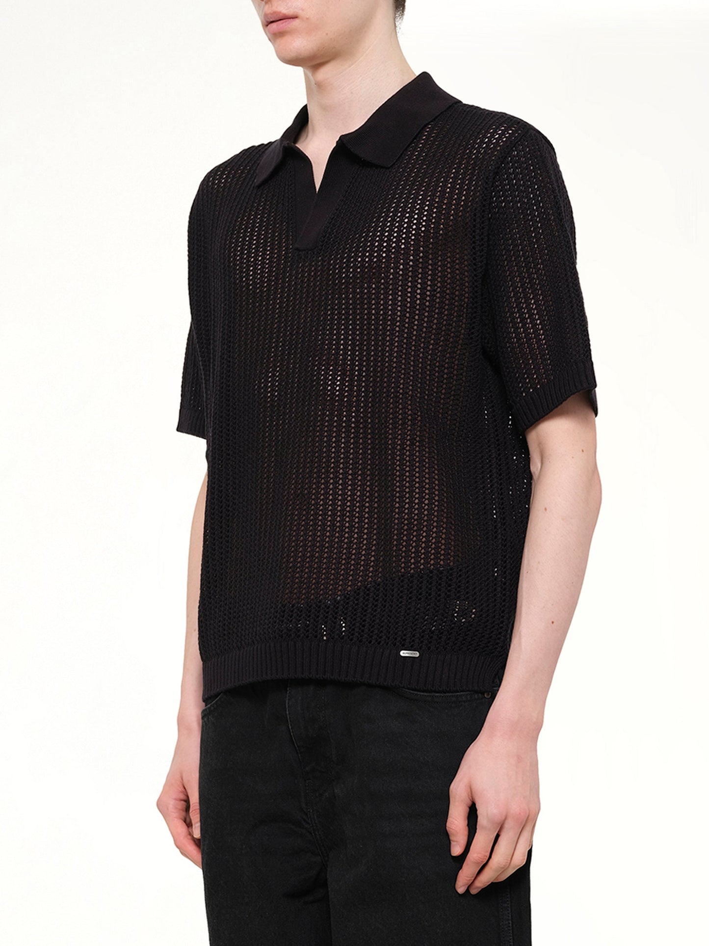REPRESENT Beverly Knit Polo (Black)
