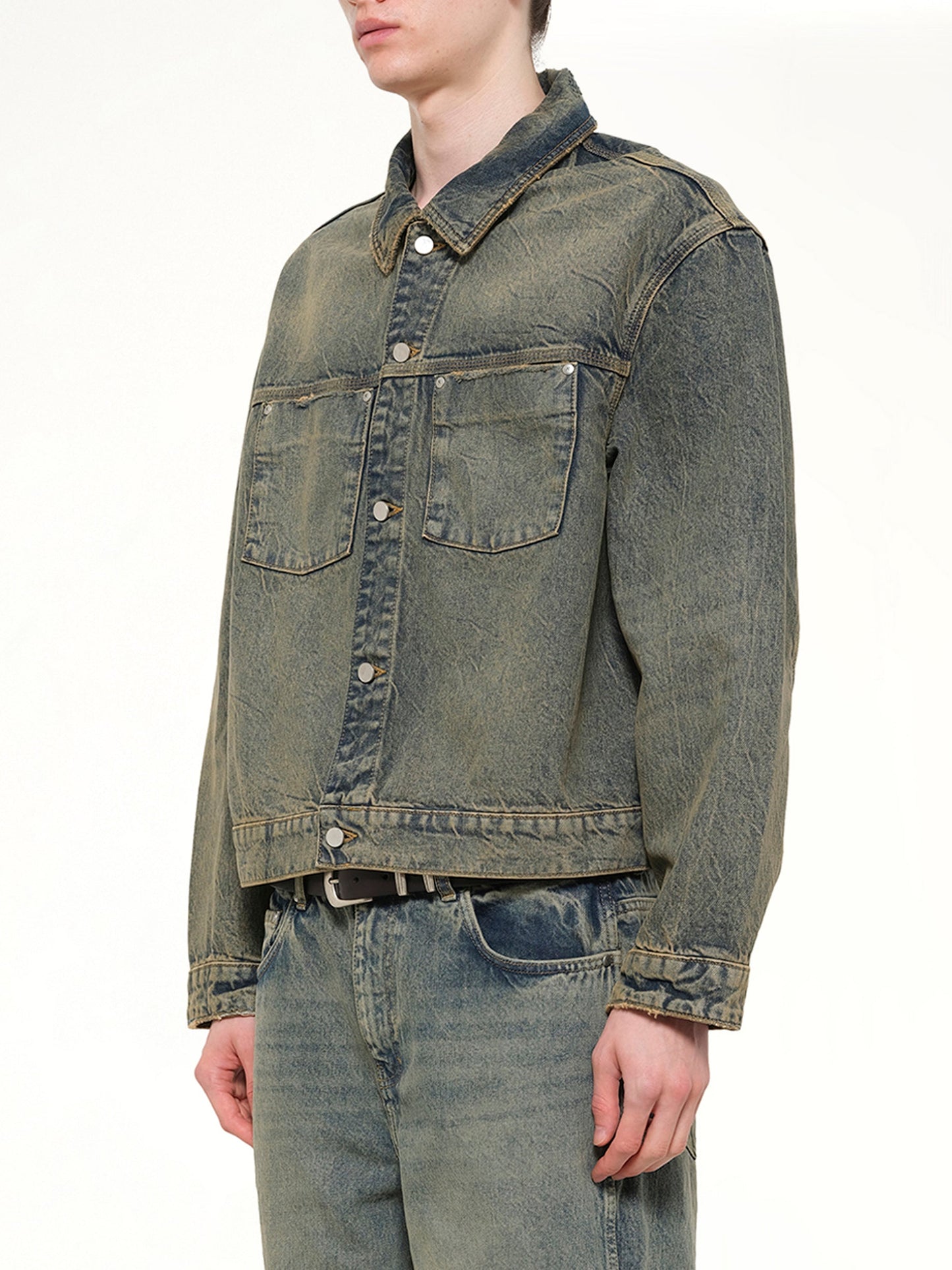 REPRESENT Denim Trucker (Blue)