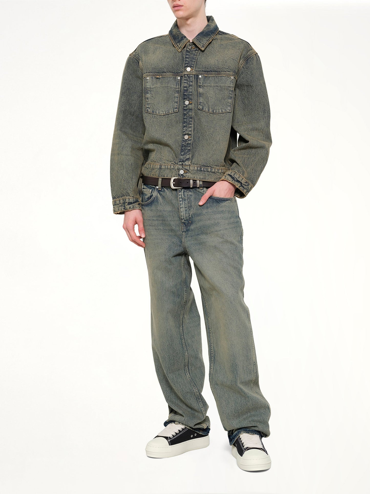 REPRESENT Denim Trucker (Blue)