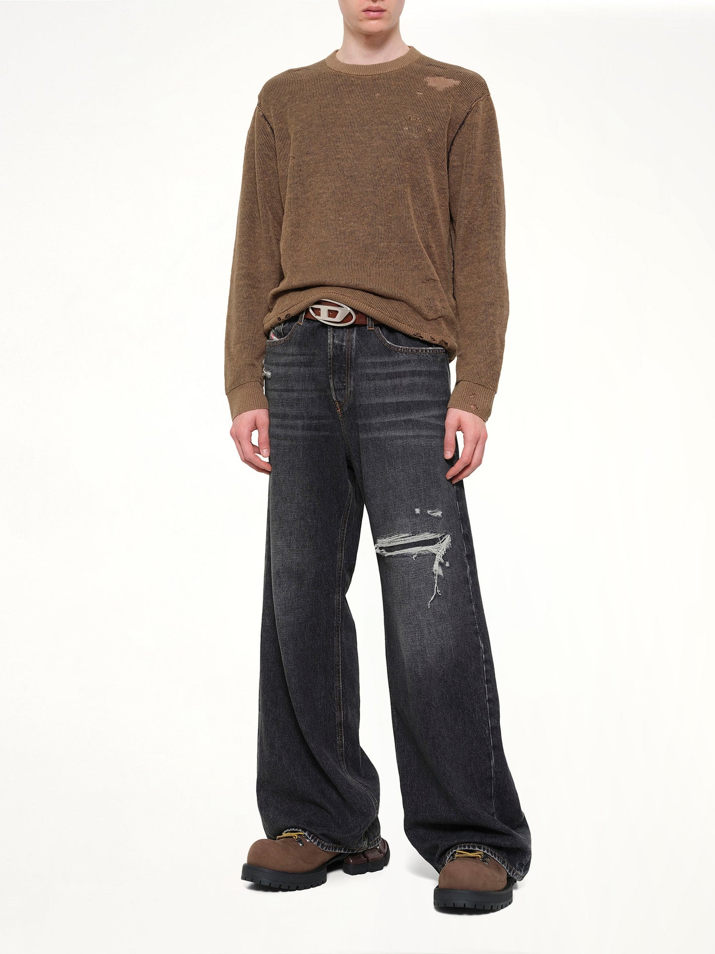 DIESEL K-DAIANAS Sweater (Brown)