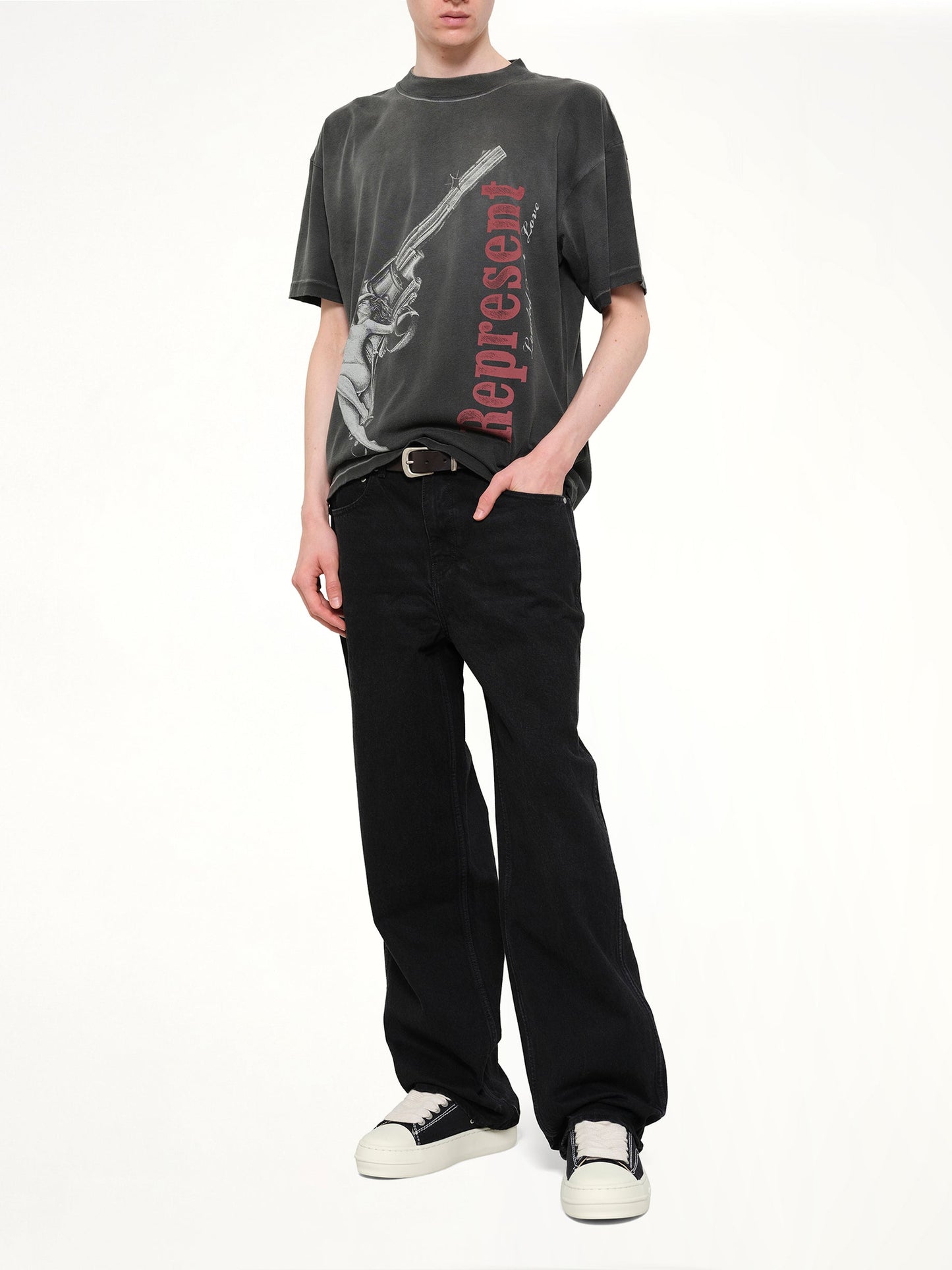 REPRESENT Loaded With Love T-Shirt (Black)