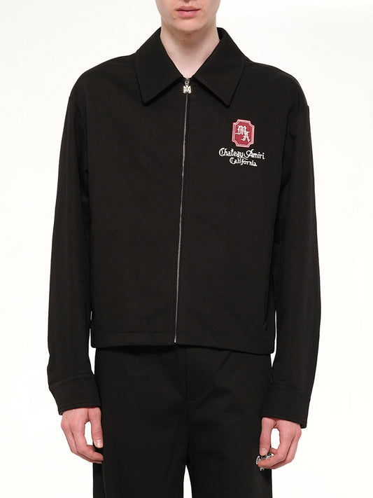 Image of Coats & Jackets. Product name - MA Chateau Jacket in Black colour by brand - AMIRI