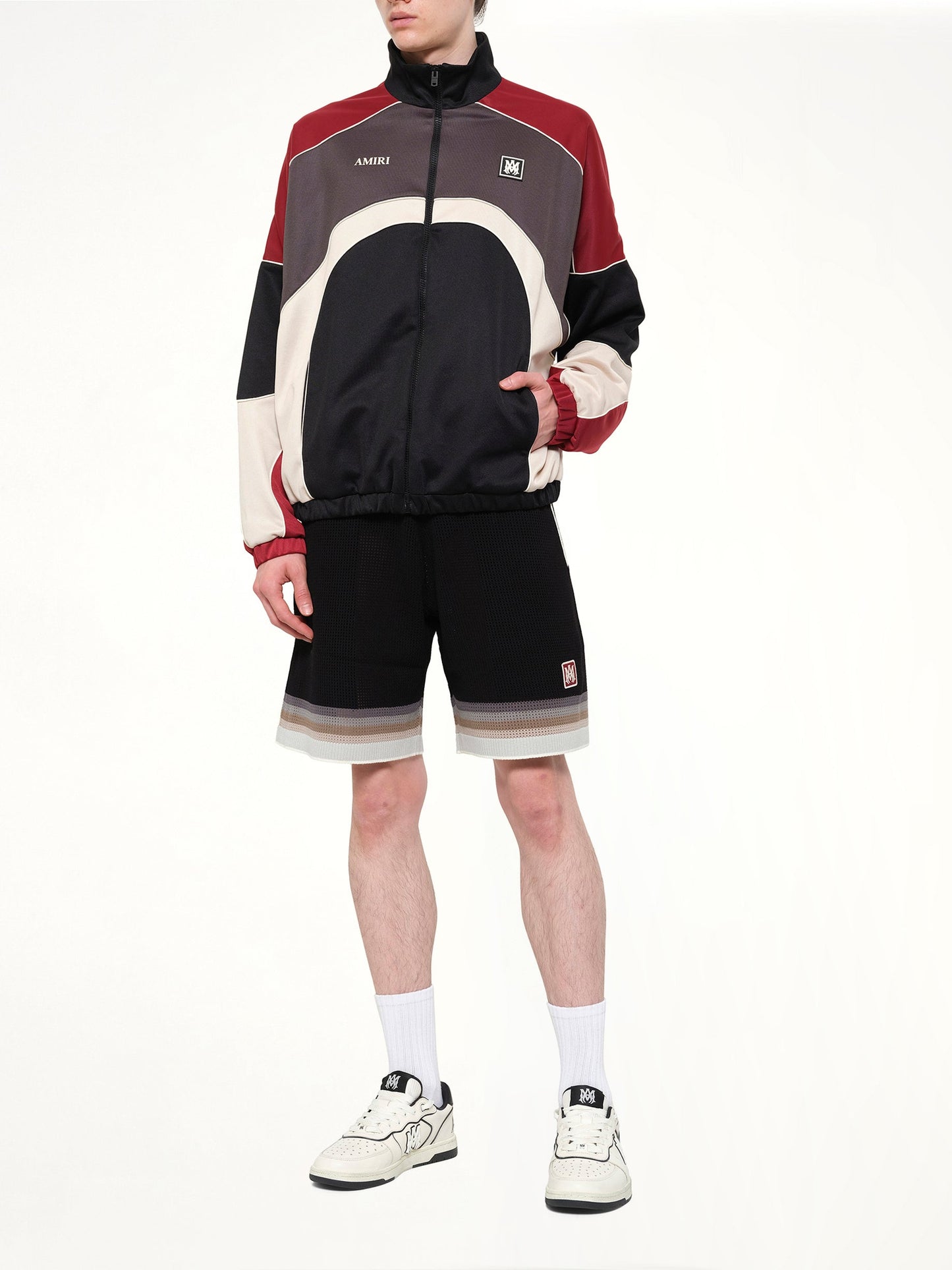 AMIRI Panel Track Jacket (Black)