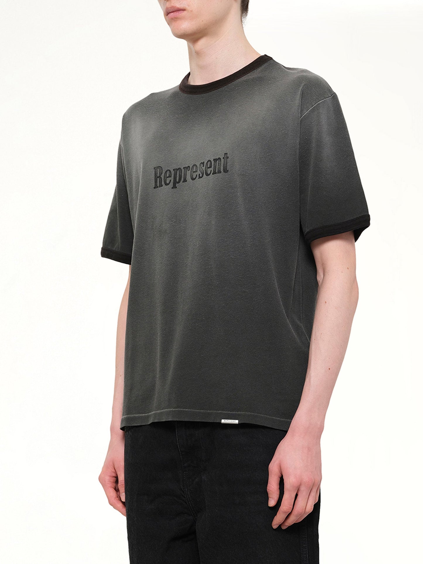Represent Ringer T-Shirt (Black)
