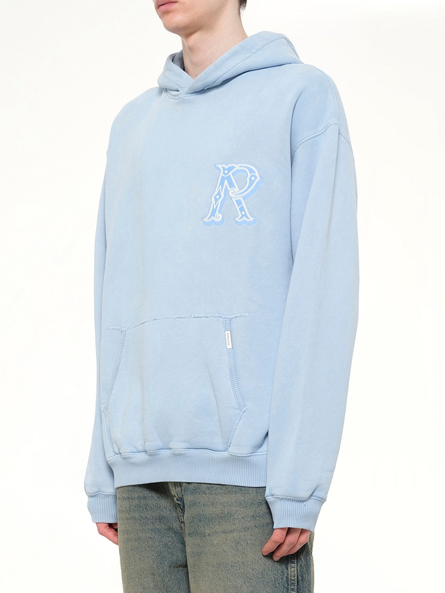 REPRESENT Western Initial Hoodie (Blue)