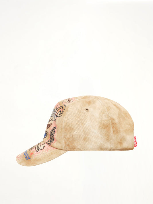 DIESEL C-RITUAL Cap (Beige)