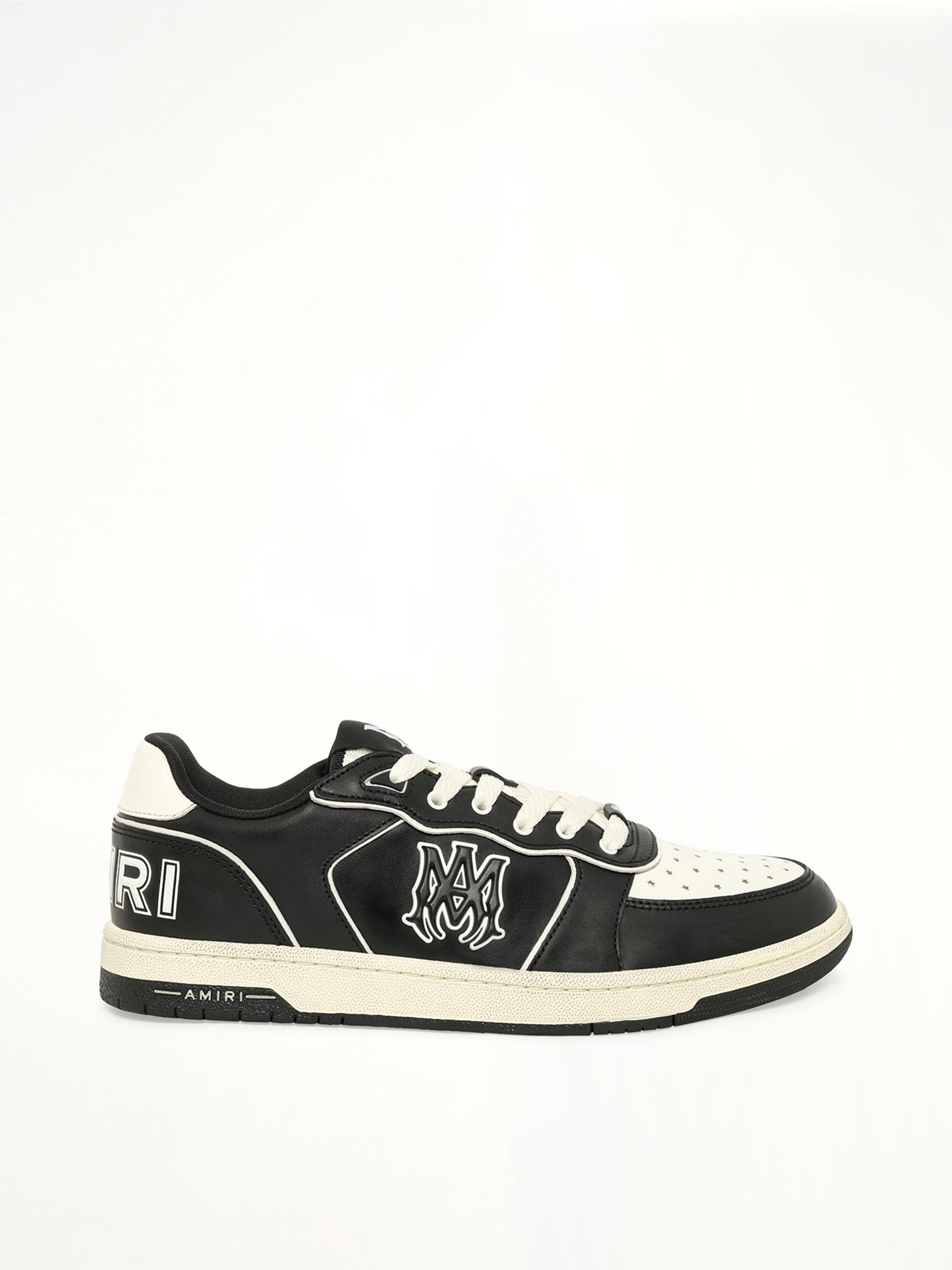 Image of Sneakers. Product name - Newport Sneaker in Black colour by brand - AMIRI