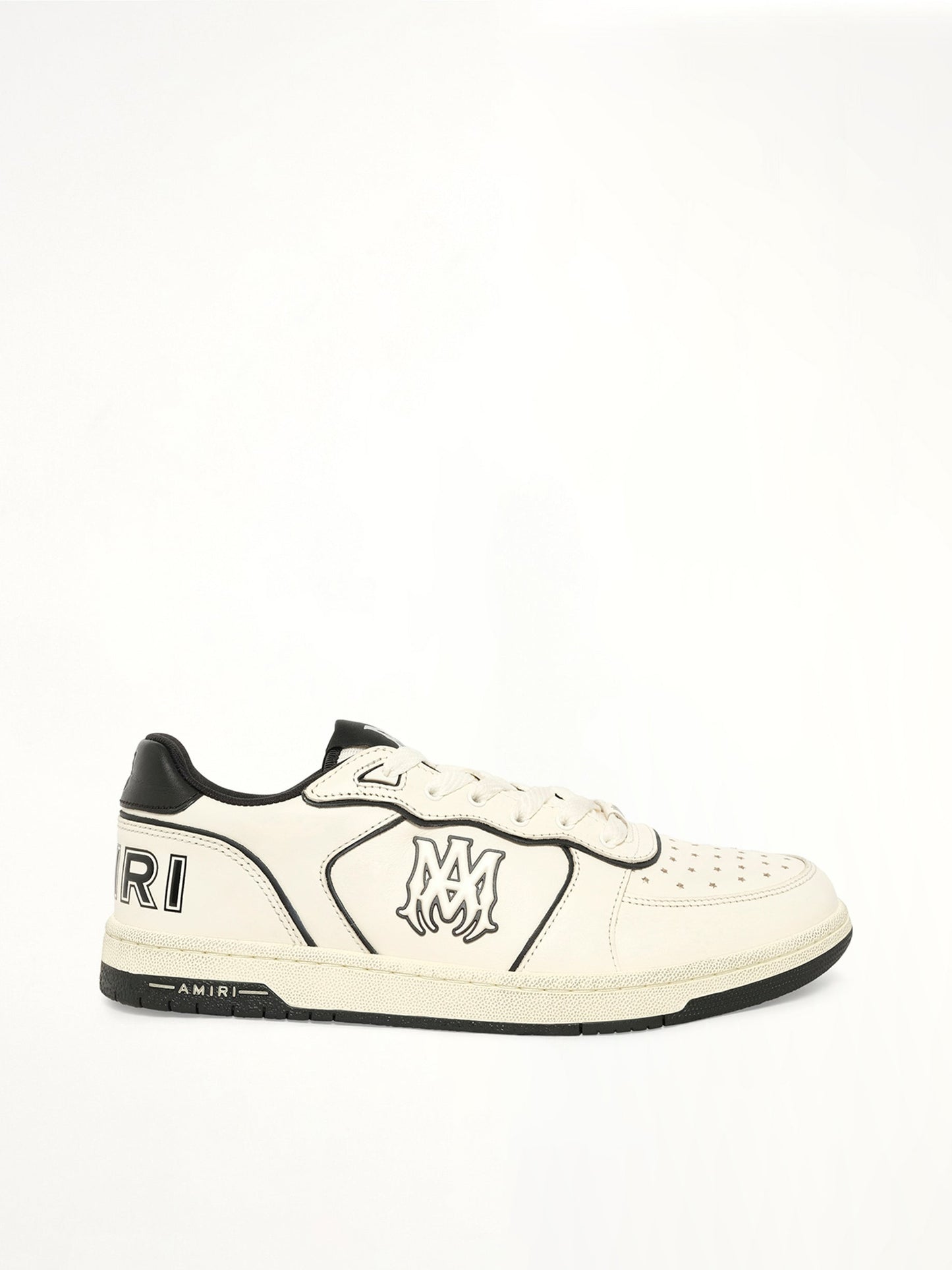 Image of Sneakers. Product name - Newport Sneaker in Ivory colour by brand - AMIRI