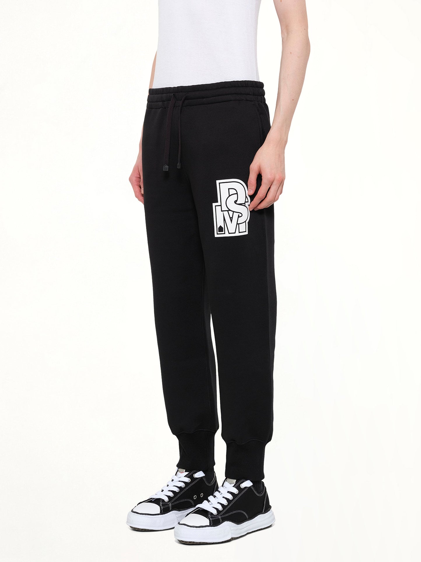 DSM KEI NINOMIYA Double Knit Jogger Pants (Black)