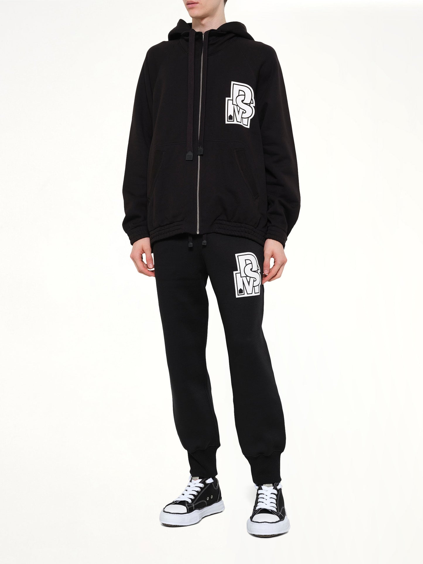 DSM KEI NINOMIYA Double Knit Jogger Pants (Black)