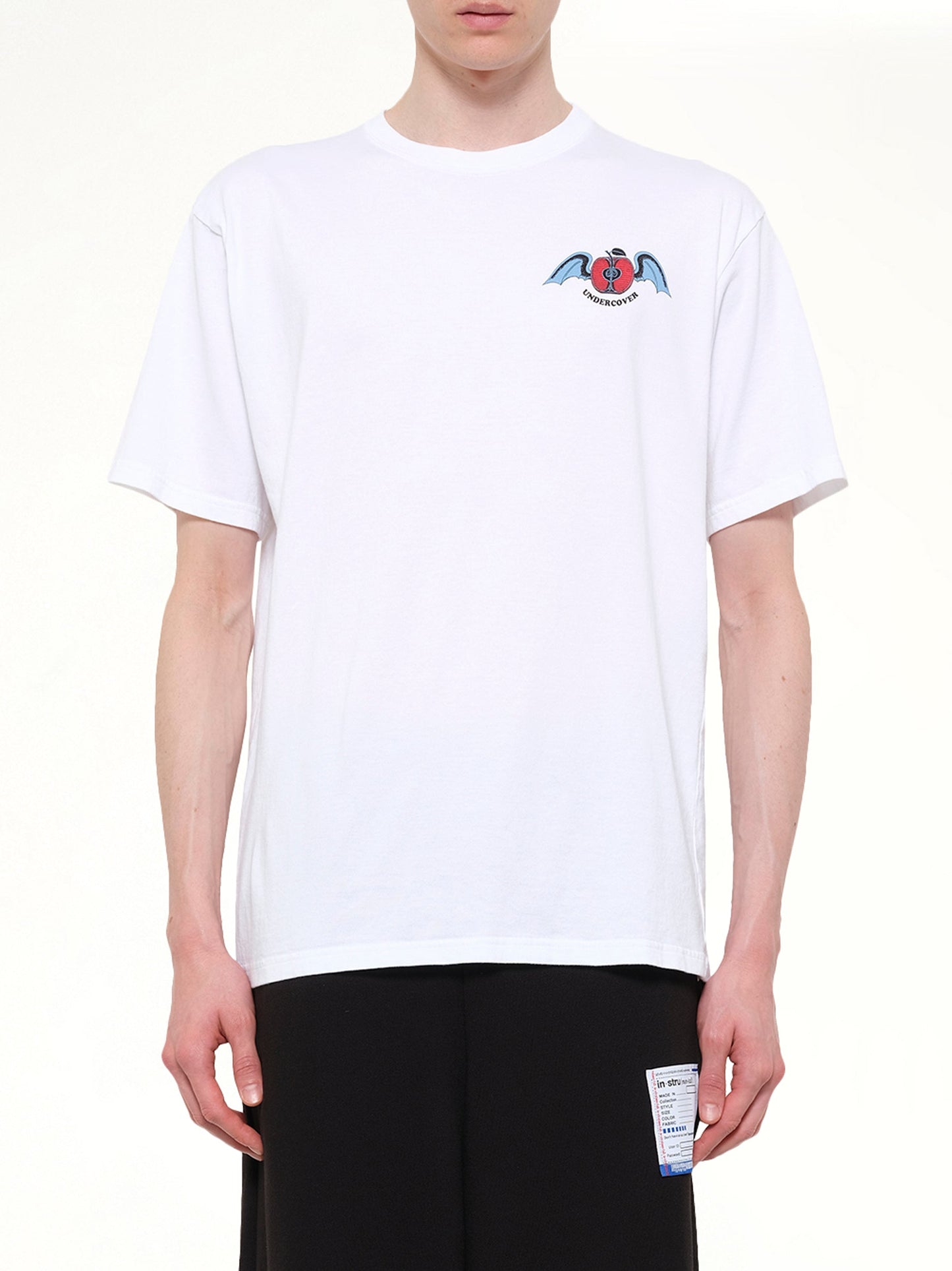 Image of T-Shirts. Product name - Apple Wings T-Shirt in White colour by brand - UNDERCOVER