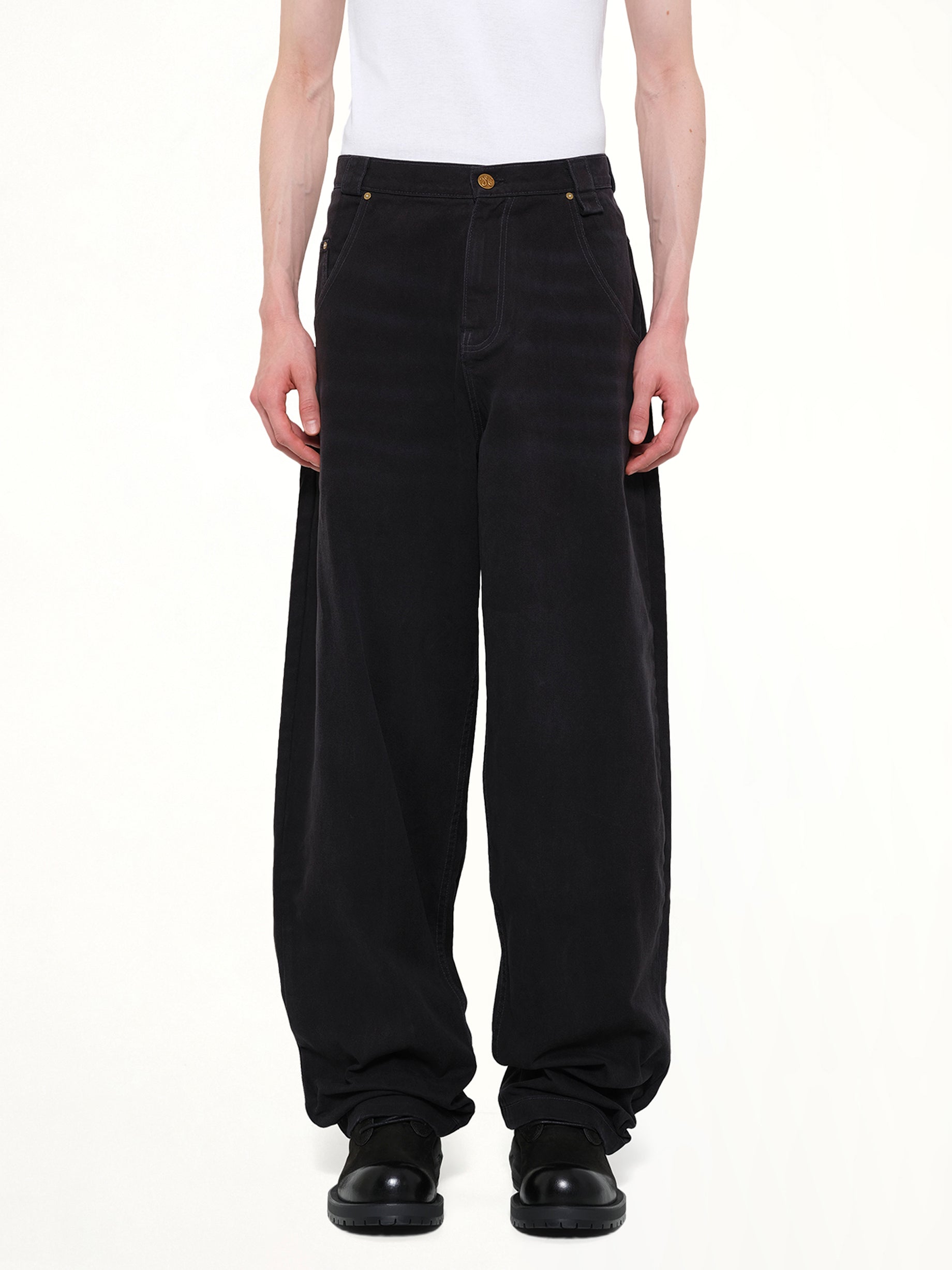 Image of Jeans. Product name - Bad Boy Jean in Black colour by brand - WILLY CHAVARRIA