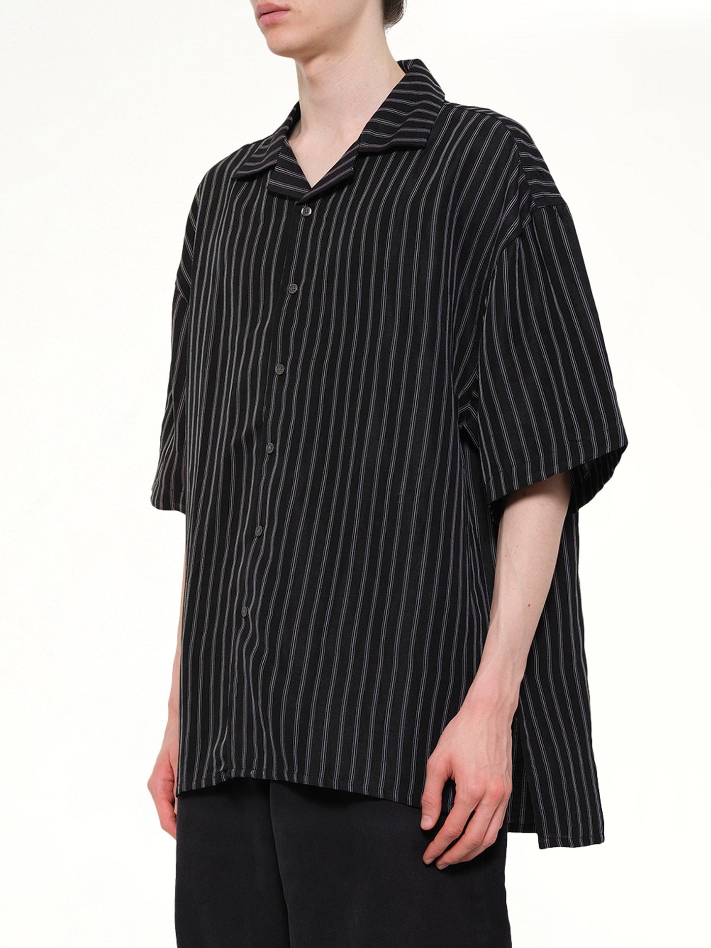 WILLY CHAVARRIA Camp Collar SS Shirt (Black)