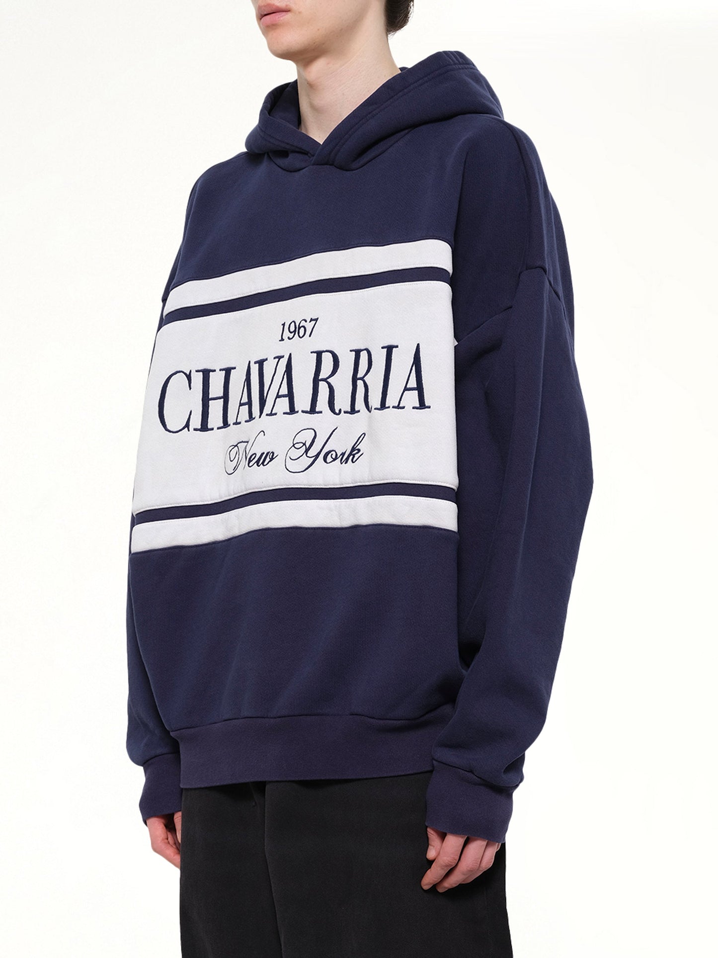 WILLY Chavarria Stripe Gilroy Hoodie (Blue)
