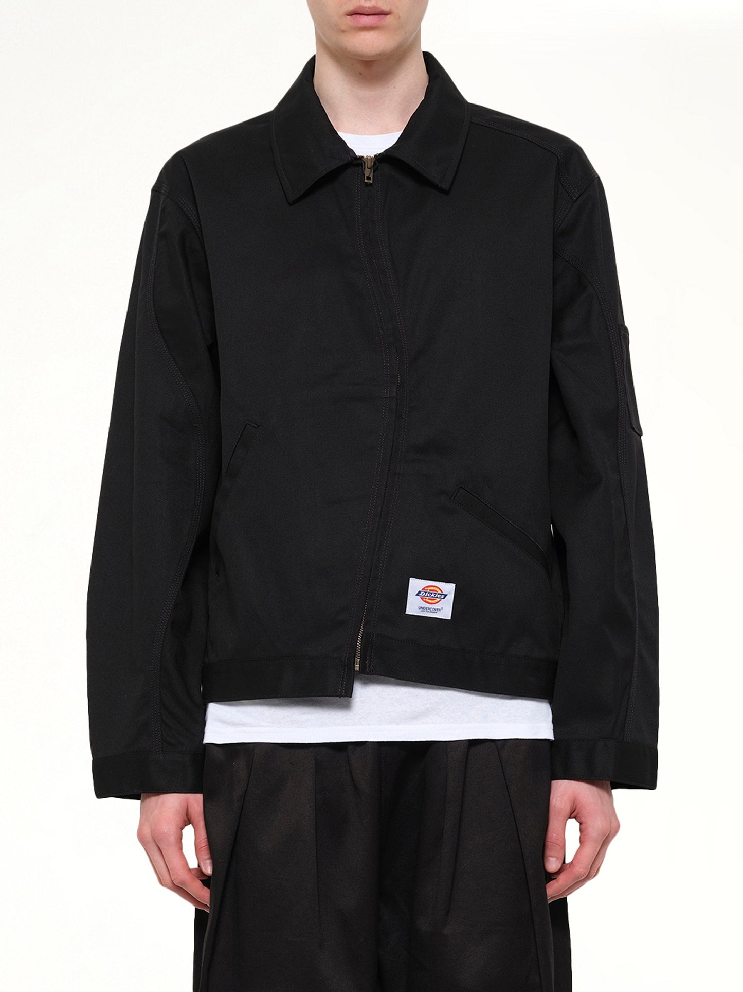 Image of Coats & Jackets. Product name - Dickies x UC Blouson in Black colour by brand - UNDERCOVER